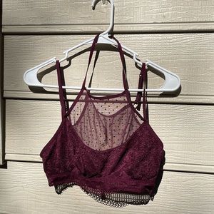 Victoria’s Secret Burgundy Lace Bralette